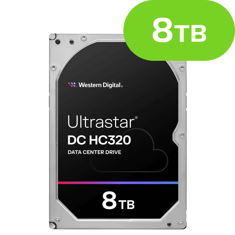 8TB Western Digital Ultrastar DC HC320 SATA Enterprise HUS728T8TALE6L4