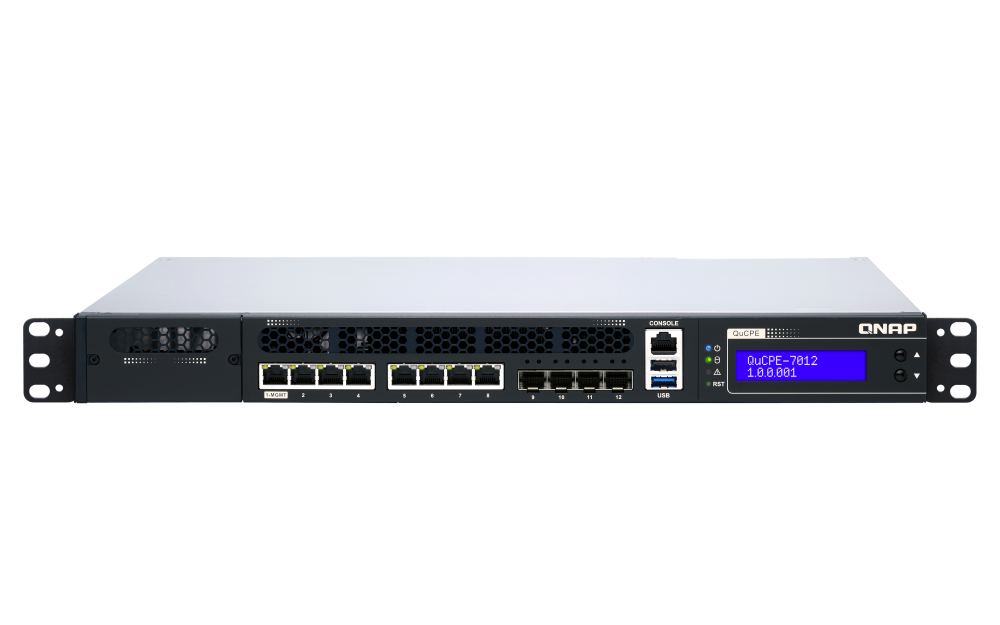 QNAP Server QuCPE-7012-D2166NT-64G