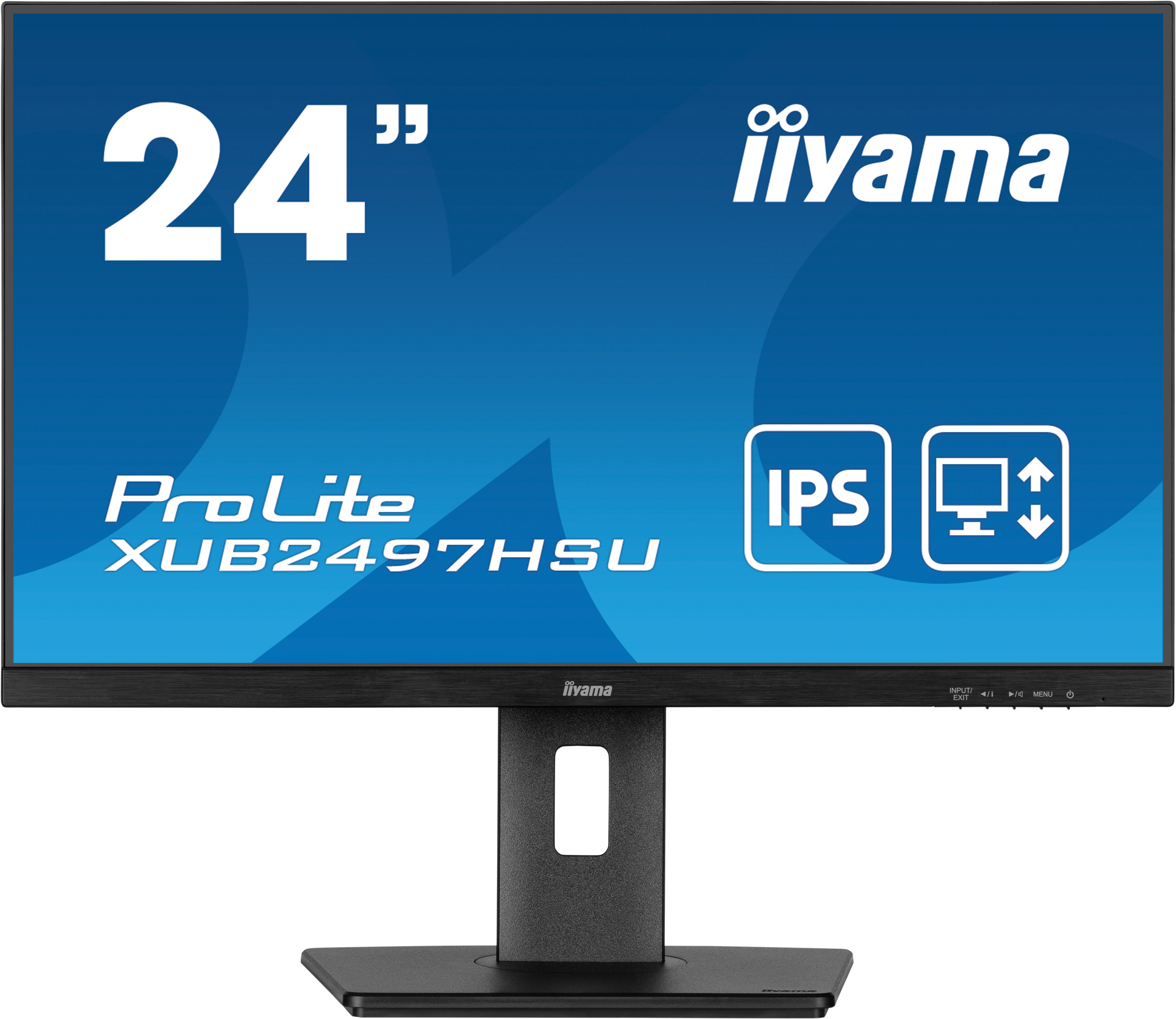 iiyama ProLite XUB2497HSU-B2 24 inch IPS 100Hz monitor met USB-Hub