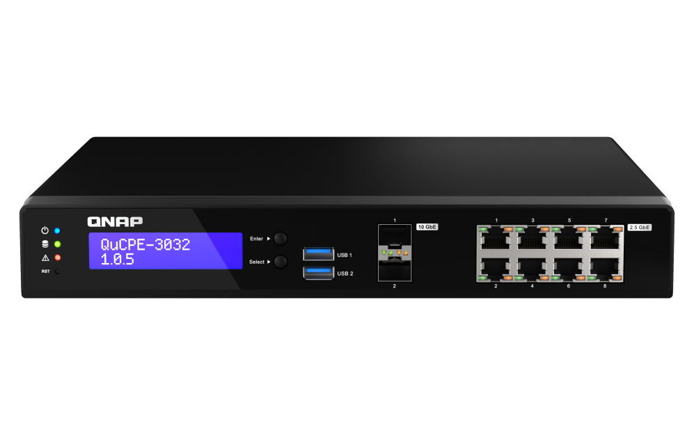 QNAP Server QuCPE-3032-C3558R-8G