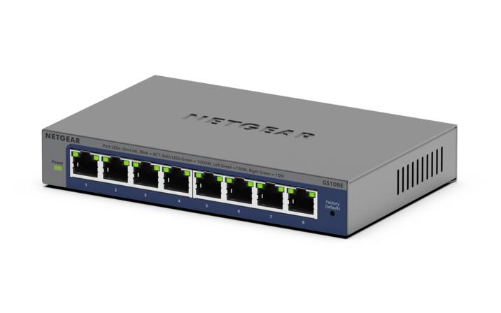 Netgear 8PT ProSafe Gigabit Plus Switch GS108E-400PES