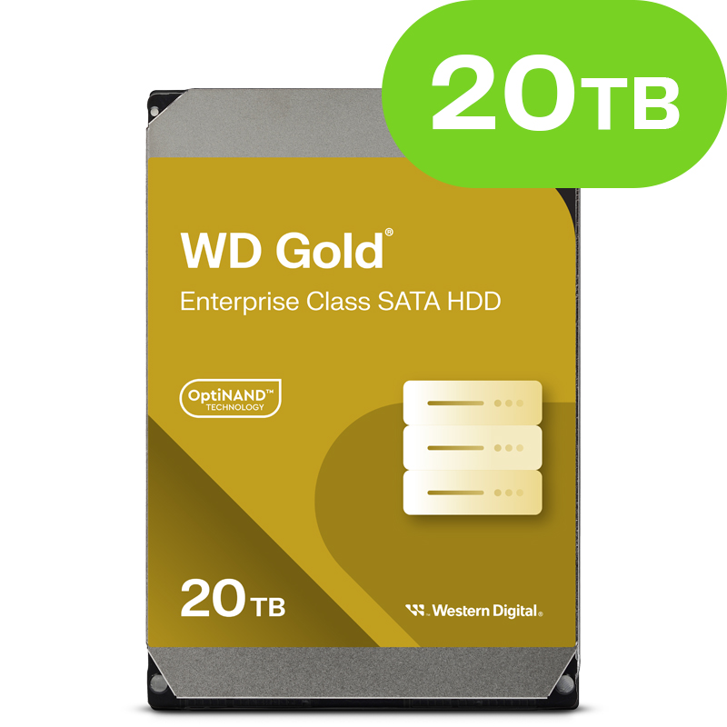 20TB WD Gold Enterprise WD202KRYZ