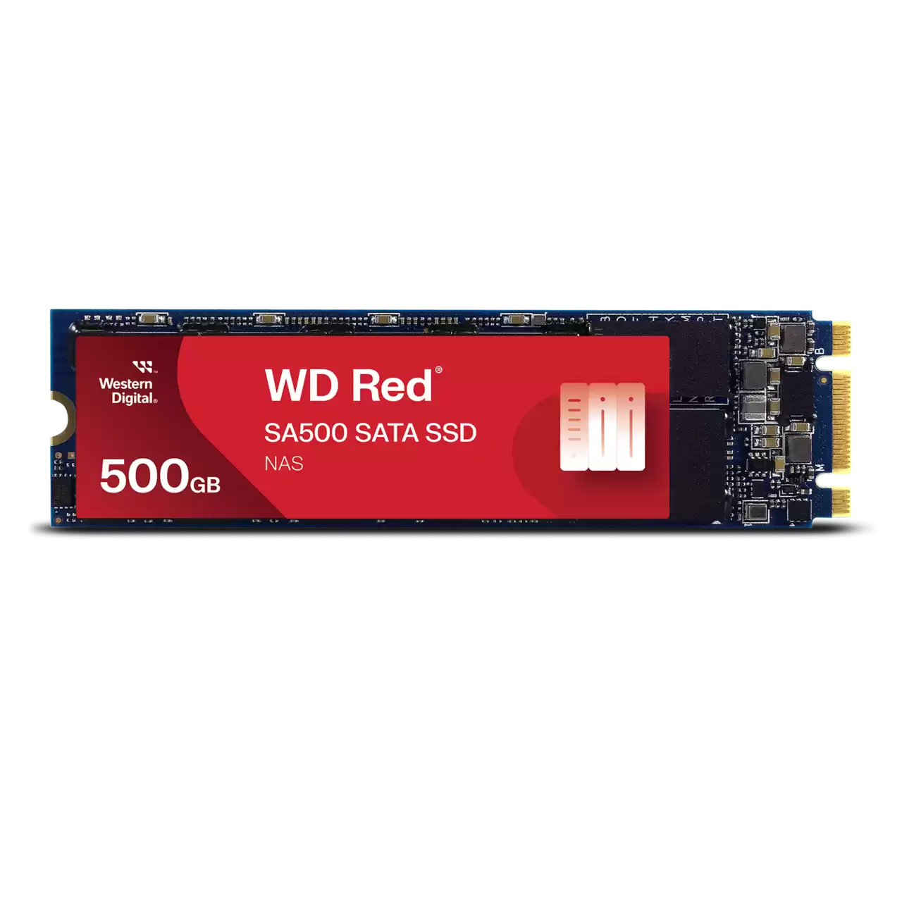 500GB WD RED SA500 NAS SATA M.2 2280 SSD WDS500G1R0B