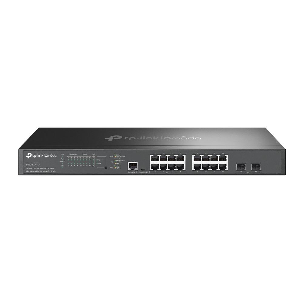 TP-Link 16-Port Managed L2+ switch SG3218XP-M2