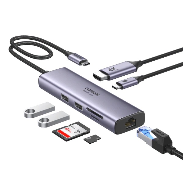 UGREEN 7-in-1 USB-C Hub CM498