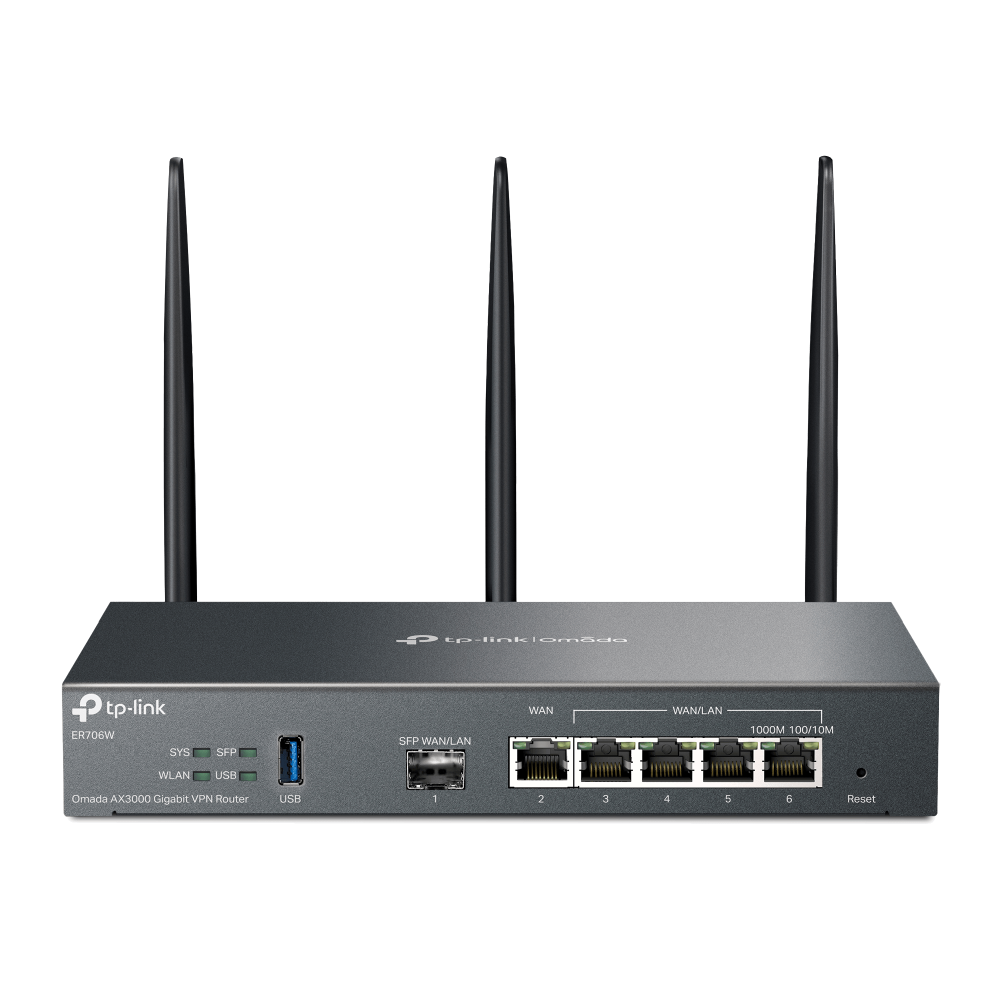 TP-Link 5 Port Gigabit Multi-WAN Router ER706W