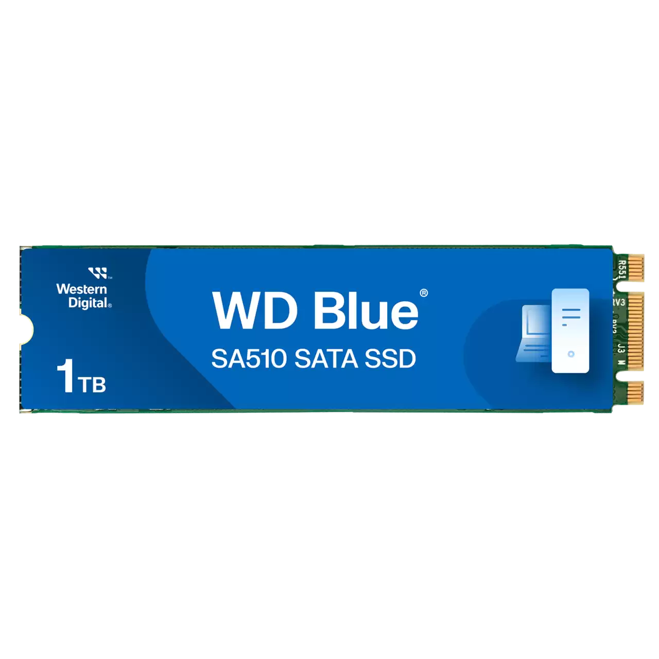 1TB WD Blue SA510 SATA M.2 2280 SSD WDS100T3B0B