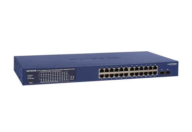 Netgear L3 Lite 24 port PoE+ + 2 x Gigabit SFP Switch GS724TPP-300EUS