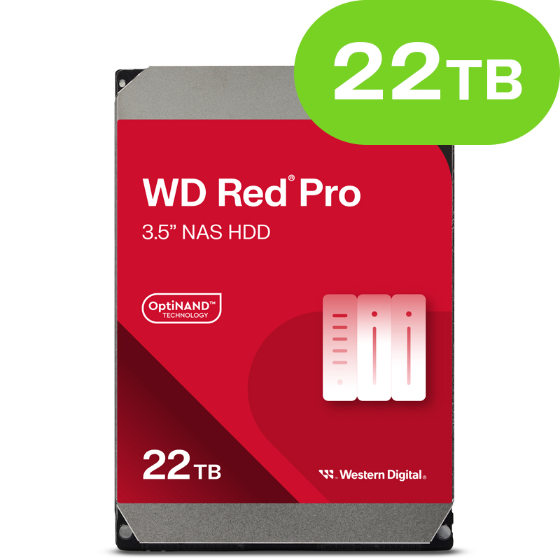 22TB WD RED Pro NAS Pro WD221KFGX