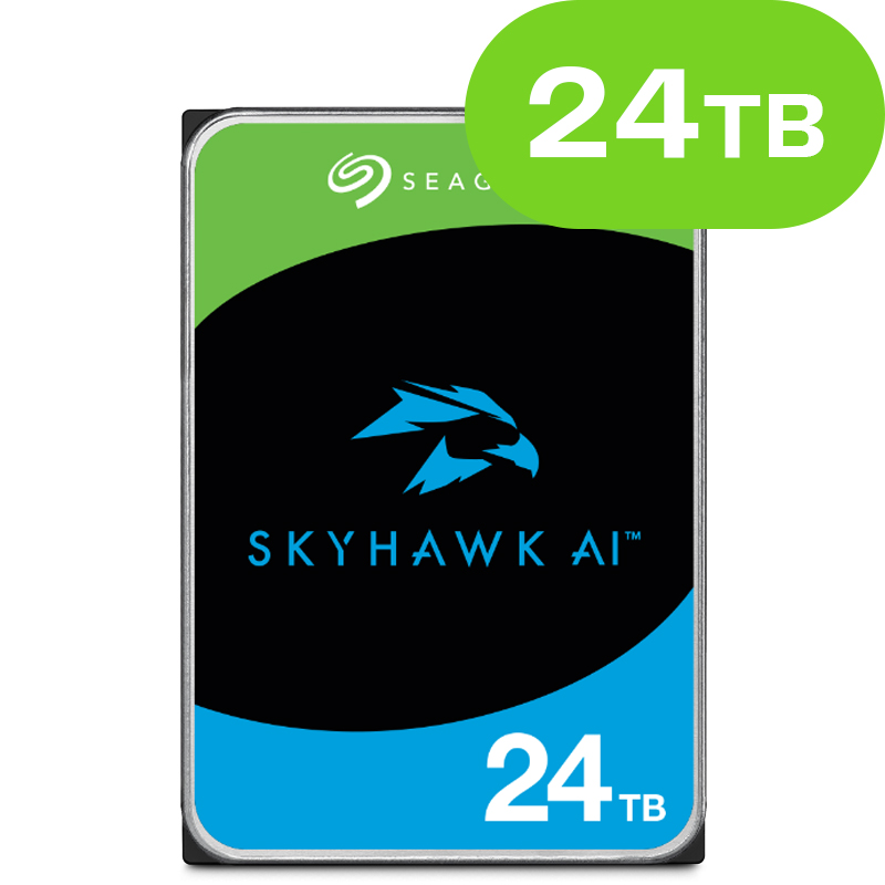 24TB Seagate SkyHawk AI Surveillance ST24000VE002