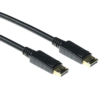 ACT 2 meter DisplayPort cable male - DisplayPort male, power pin 20 niet aangesloten